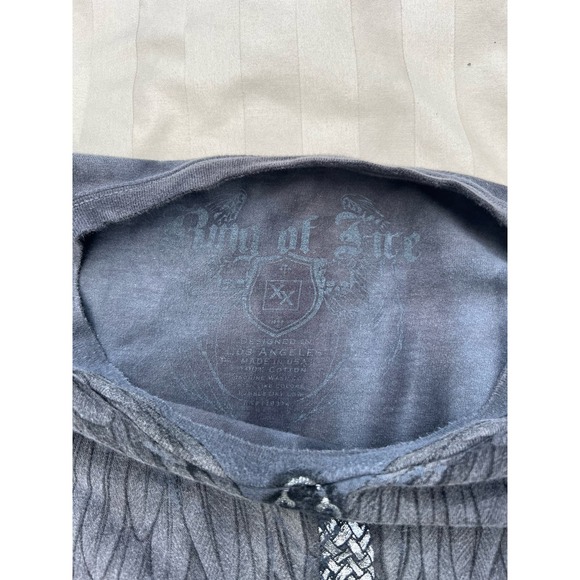 Ring of Fire Grunge Y2K Tie Dye Tee - Picture 4 of 4